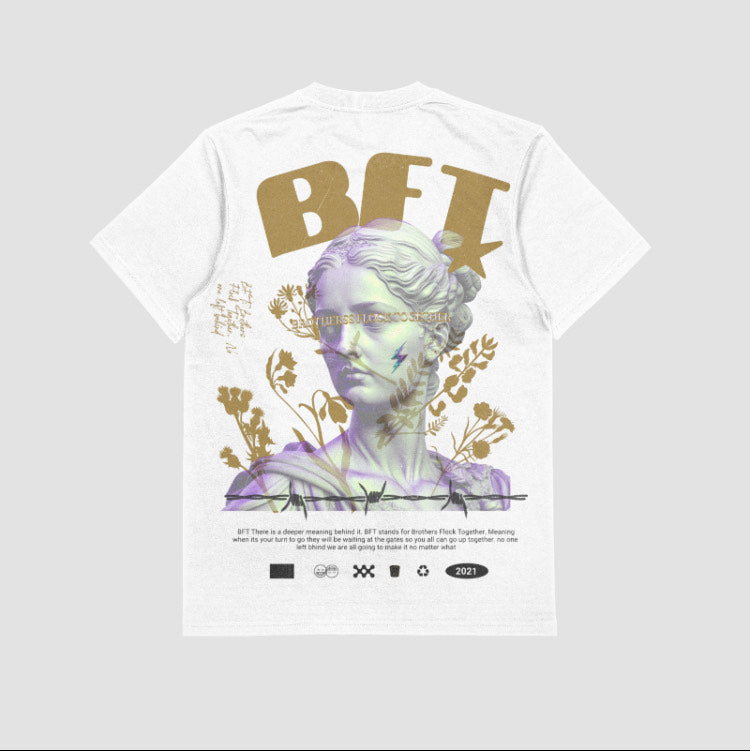 Tan/White BFT Historian Star T-Shirt